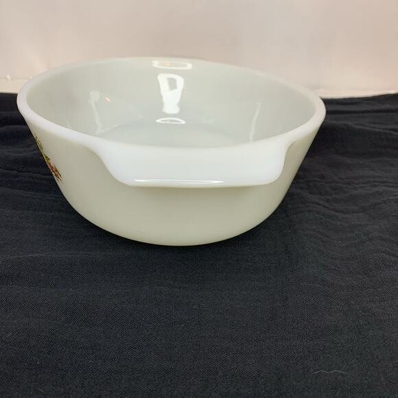 Vintage Fire King Oval HARVEST VEGETABLE Casserole Dish 1.5 Quart #433 1970s - Picture 7 of 10